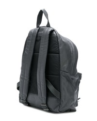 Мужской темно-серый кожаный рюкзак от Eastpak