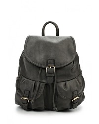 Женский темно-серый кожаный рюкзак от Paolo