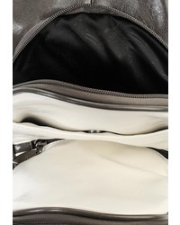 Женский темно-серый кожаный рюкзак от Vera Victoria Vito