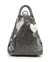 Женский темно-серый кожаный рюкзак от Vera Victoria Vito