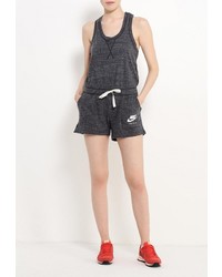 Темно-серый комбинезон с шортами от Nike