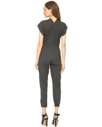 Темно-серый комбинезон от Zero Maria Cornejo
