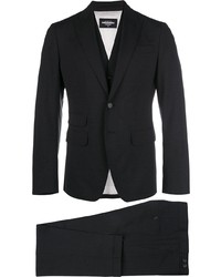 Темно-серый костюм-тройка от DSQUARED2