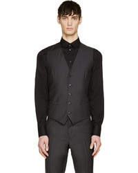 Темно-серый костюм-тройка от Dolce & Gabbana