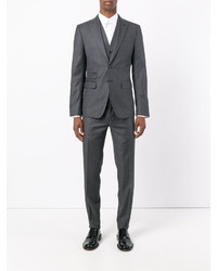 Темно-серый костюм-тройка от DSQUARED2