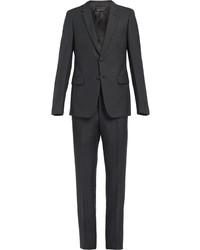 Темно-серый костюм от Prada