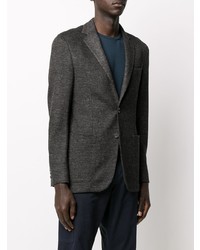 Мужской темно-серый льняной пиджак от The Gigi