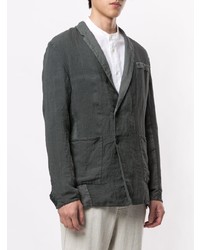 Мужской темно-серый льняной пиджак от Transit