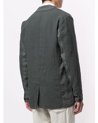 Мужской темно-серый льняной пиджак от Transit