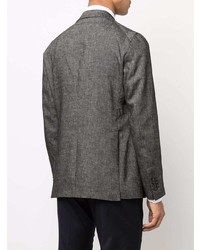 Мужской темно-серый льняной пиджак от Tagliatore
