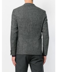 Мужской темно-серый льняной пиджак от Tonello