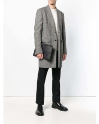 Мужской темно-серый мужской клатч от Salvatore Ferragamo