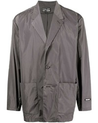 Мужской темно-серый нейлоновый пиджак от Izzue