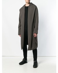 Мужской темно-серый открытый кардиган от Rick Owens DRKSHDW