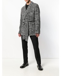 Мужской темно-серый открытый кардиган от Dolce & Gabbana