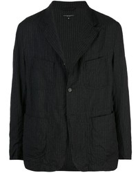 Мужской темно-серый пиджак в вертикальную полоску от Engineered Garments