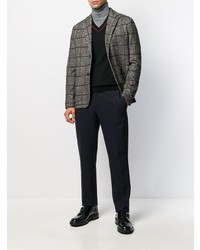 Мужской темно-серый пиджак в клетку от Circolo 1901