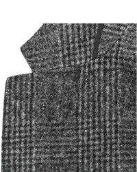 Мужской темно-серый пиджак в клетку от Ermenegildo Zegna