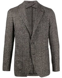 Мужской темно-серый пиджак в шотландскую клетку от Tagliatore