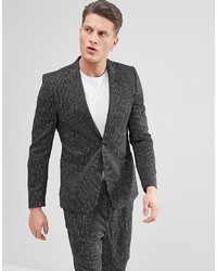 Мужской темно-серый пиджак от ASOS DESIGN