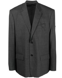 Мужской темно-серый пиджак от Balenciaga