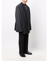 Мужской темно-серый пиджак от Balenciaga