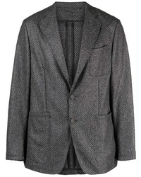 Мужской темно-серый пиджак от Canali
