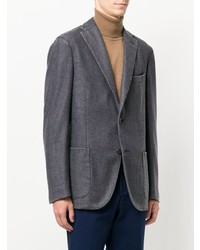 Мужской темно-серый пиджак от Boglioli