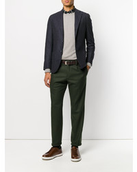 Мужской темно-серый пиджак от Barba