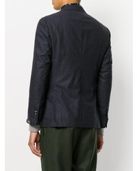 Мужской темно-серый пиджак от Barba