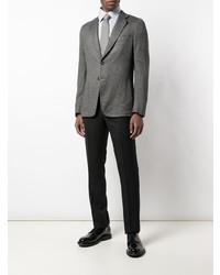 Мужской темно-серый пиджак от Isaia