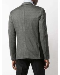 Мужской темно-серый пиджак от Isaia