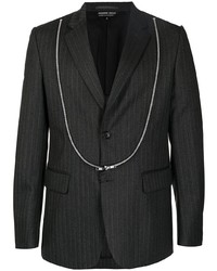 Мужской темно-серый пиджак от Comme des Garcons Homme Deux