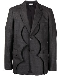 Мужской темно-серый пиджак от Comme Des Garcons Homme Plus