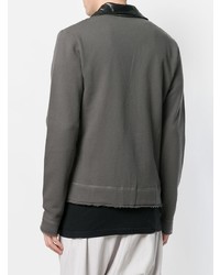 Мужской темно-серый пиджак от Unconditional