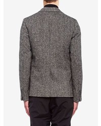 Мужской темно-серый пиджак от Prada