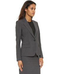 Женский темно-серый пиджак от Theory