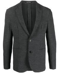 Мужской темно-серый пиджак от Emporio Armani