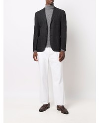 Мужской темно-серый пиджак от Corneliani