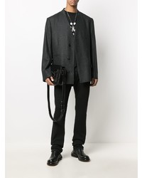 Мужской темно-серый пиджак от Maison Margiela