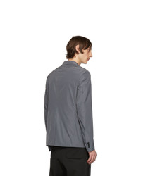 Мужской темно-серый пиджак от Prada