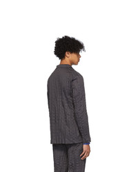 Мужской темно-серый пиджак от Issey Miyake Men