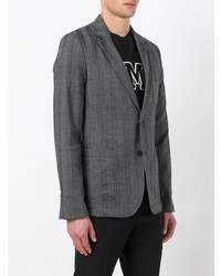 Мужской темно-серый пиджак от AMI Alexandre Mattiussi