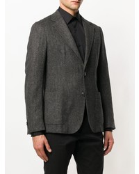 Мужской темно-серый пиджак от Z Zegna