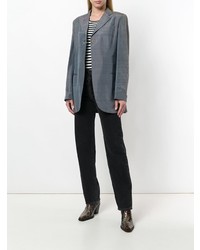 Женский темно-серый пиджак от Romeo Gigli Vintage