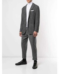 Мужской темно-серый пиджак от Kiton