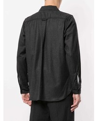 Мужской темно-серый пиджак от Fumito Ganryu