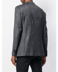 Мужской темно-серый пиджак от Neil Barrett