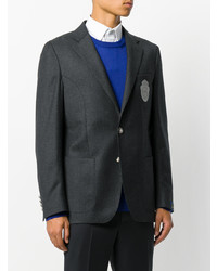 Мужской темно-серый пиджак от Billionaire