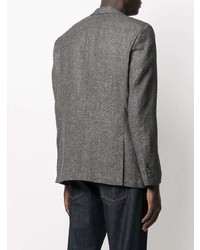 Мужской темно-серый пиджак от BOSS
